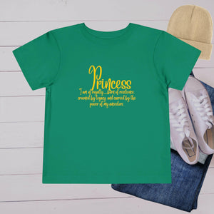 ‘Princess’ Toddler Tee - MKCM Modern Designs