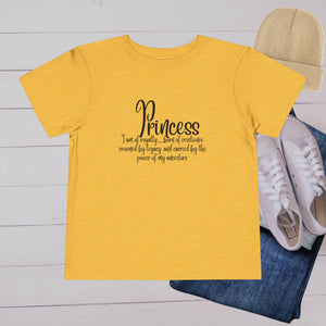 ‘Princess’ Toddler Tee - MKCM Modern Designs