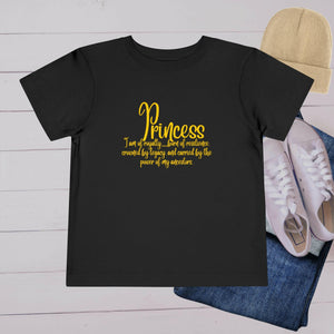 ‘Princess’ Toddler Tee - MKCM Modern Designs