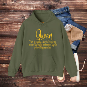 'Queen' Women's Hoodie - MKCM Modern Designs