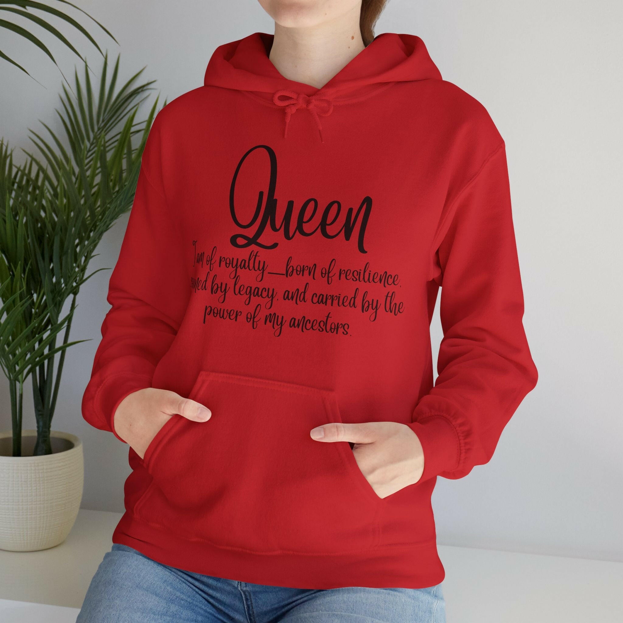 'Queen' Women's Hoodie - MKCM Modern Designs