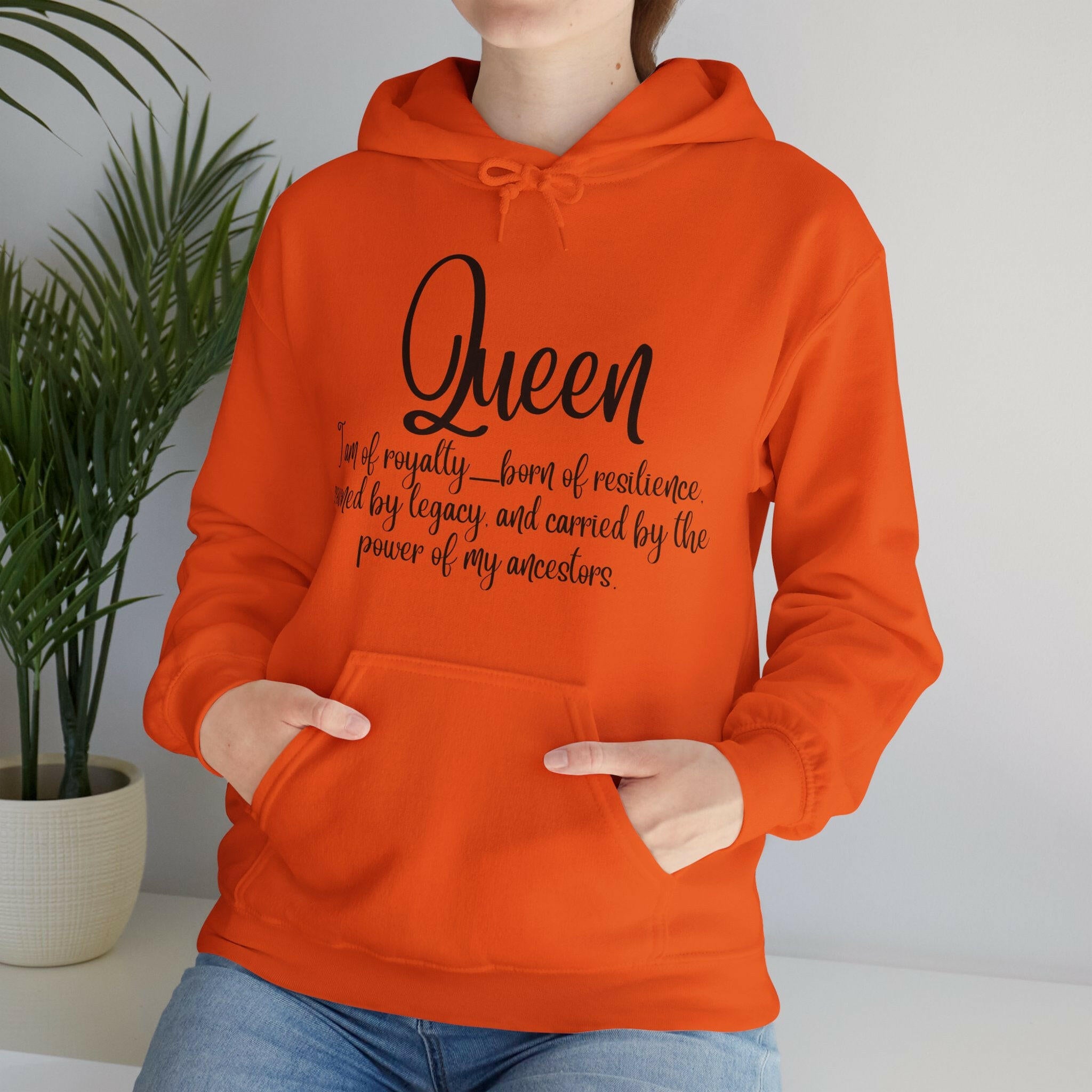 'Queen' Women's Hoodie - MKCM Modern Designs