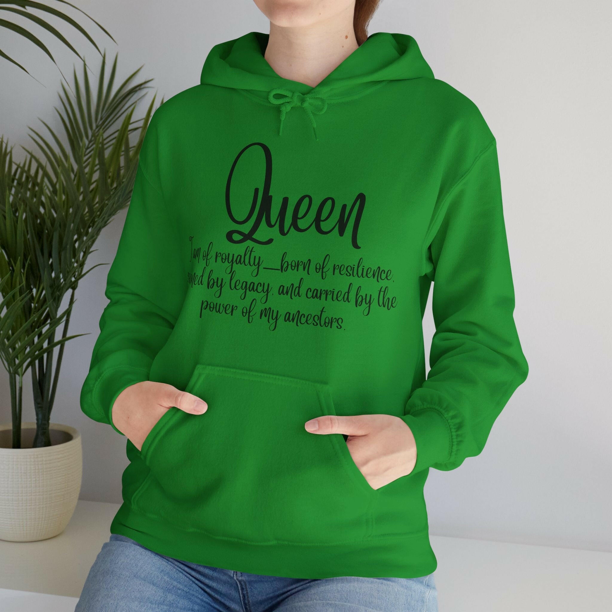 'Queen' Women's Hoodie - MKCM Modern Designs