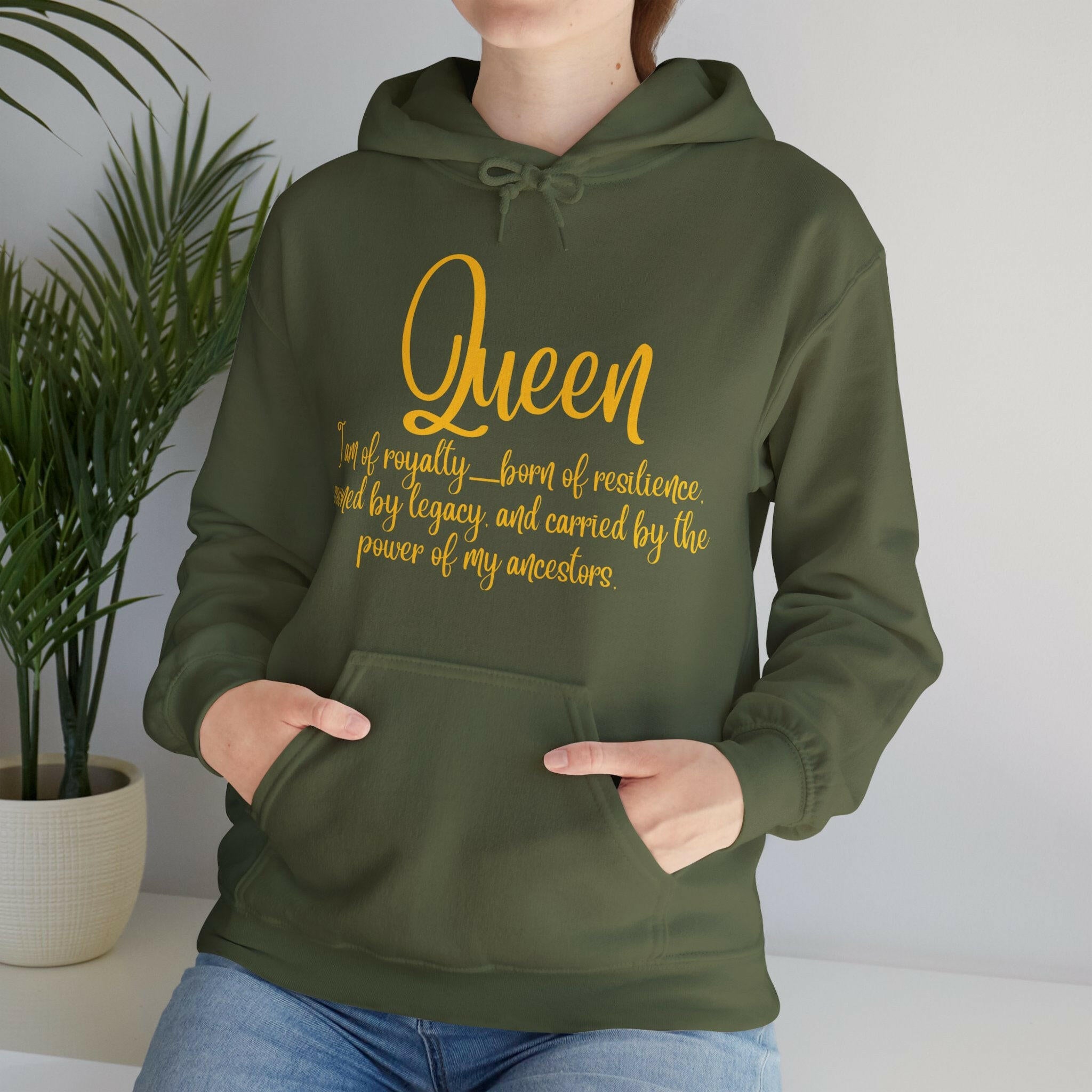 'Queen' Women's Hoodie - MKCM Modern Designs