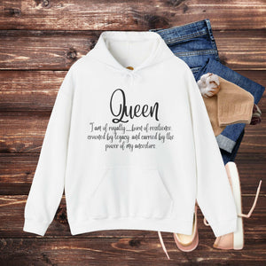 'Queen' Women's Hoodie - MKCM Modern Designs