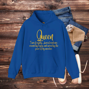 'Queen' Women's Hoodie - MKCM Modern Designs