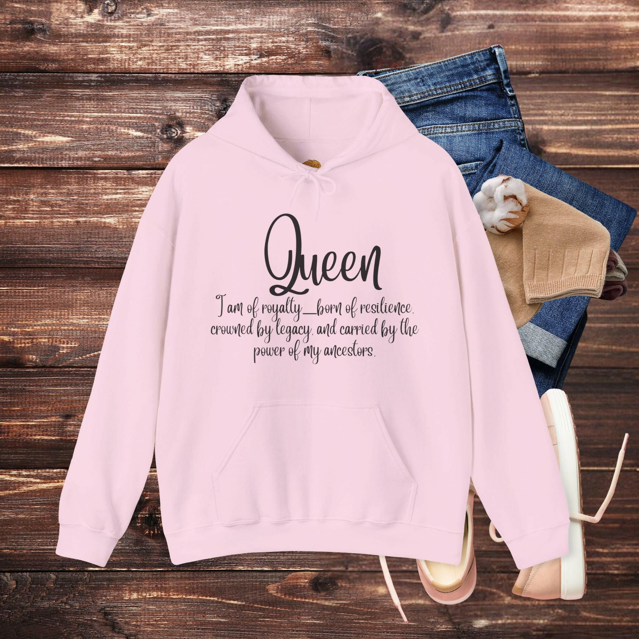 'Queen' Women's Hoodie - MKCM Modern Designs