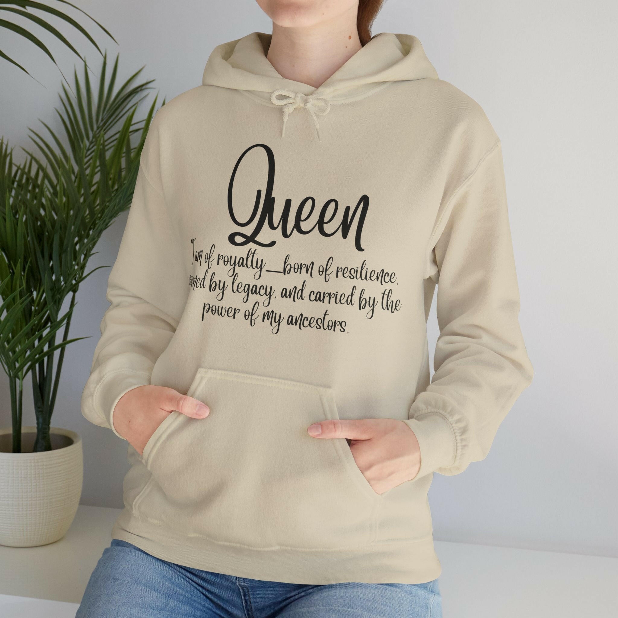 'Queen' Women's Hoodie - MKCM Modern Designs