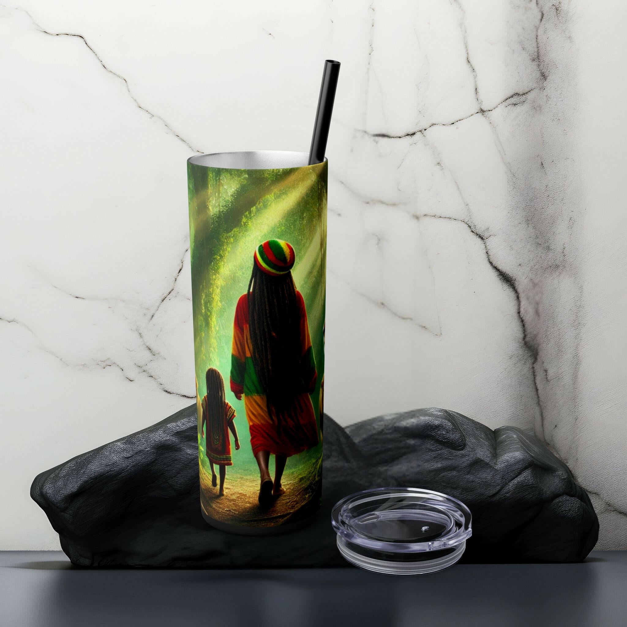 Rasta Pride Stainless Steel Tumbler - MKCM Modern Designs