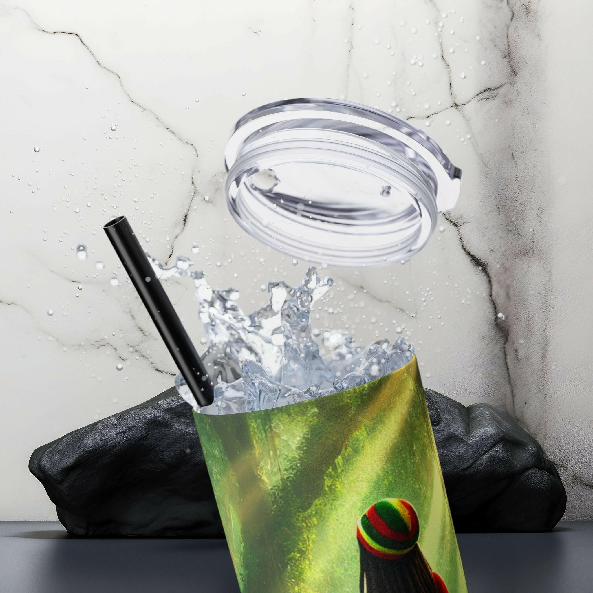 Rasta Pride Stainless Steel Tumbler - MKCM Modern Designs