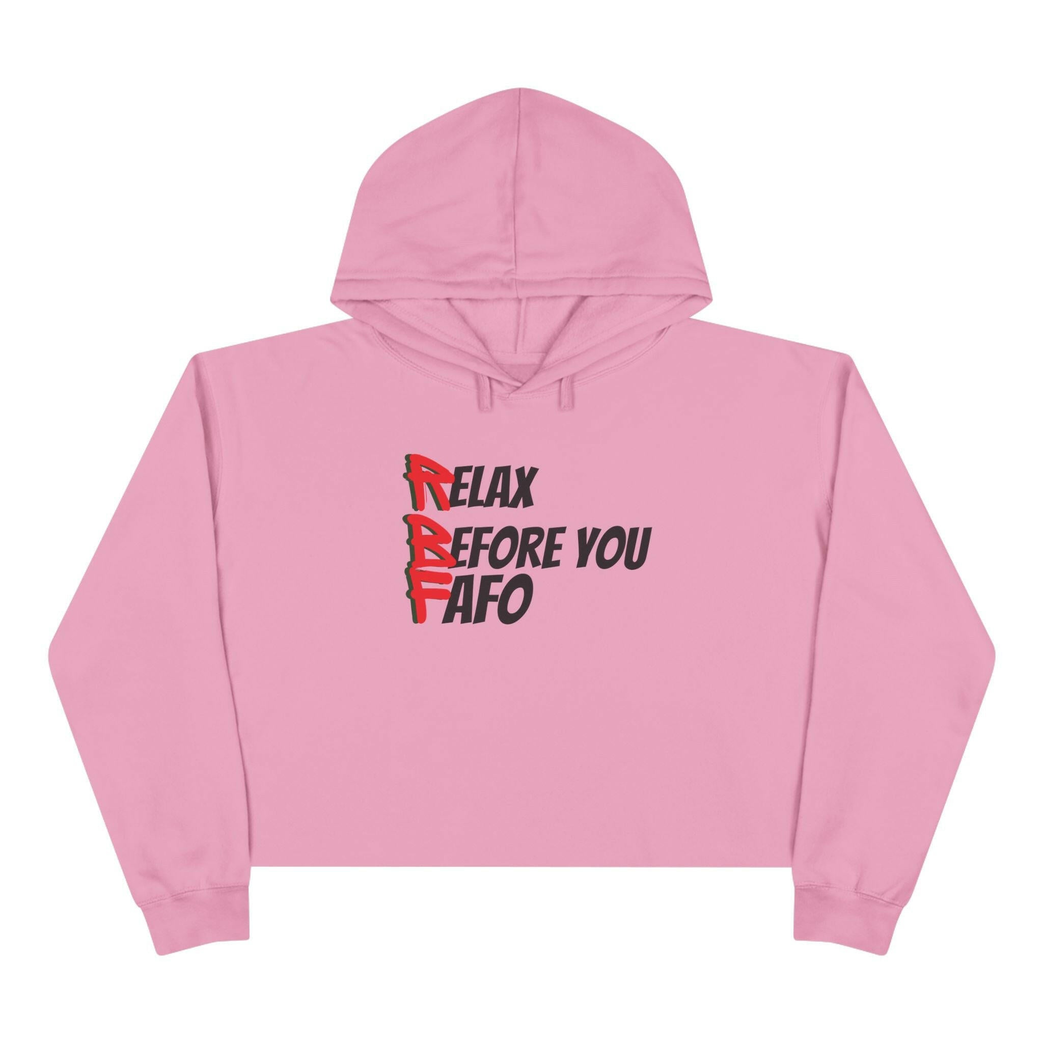 'RBF' Crop Hoodie - MKCM Modern Designs