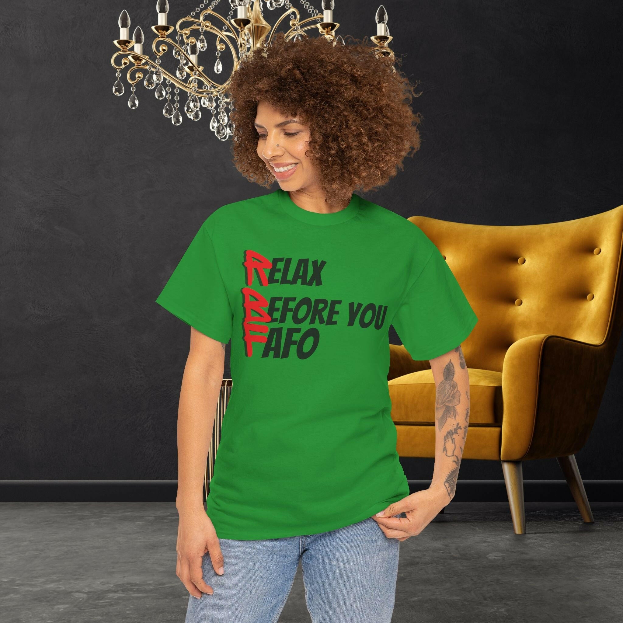 ‘RBF' Women's Tee - MKCM Modern Designs