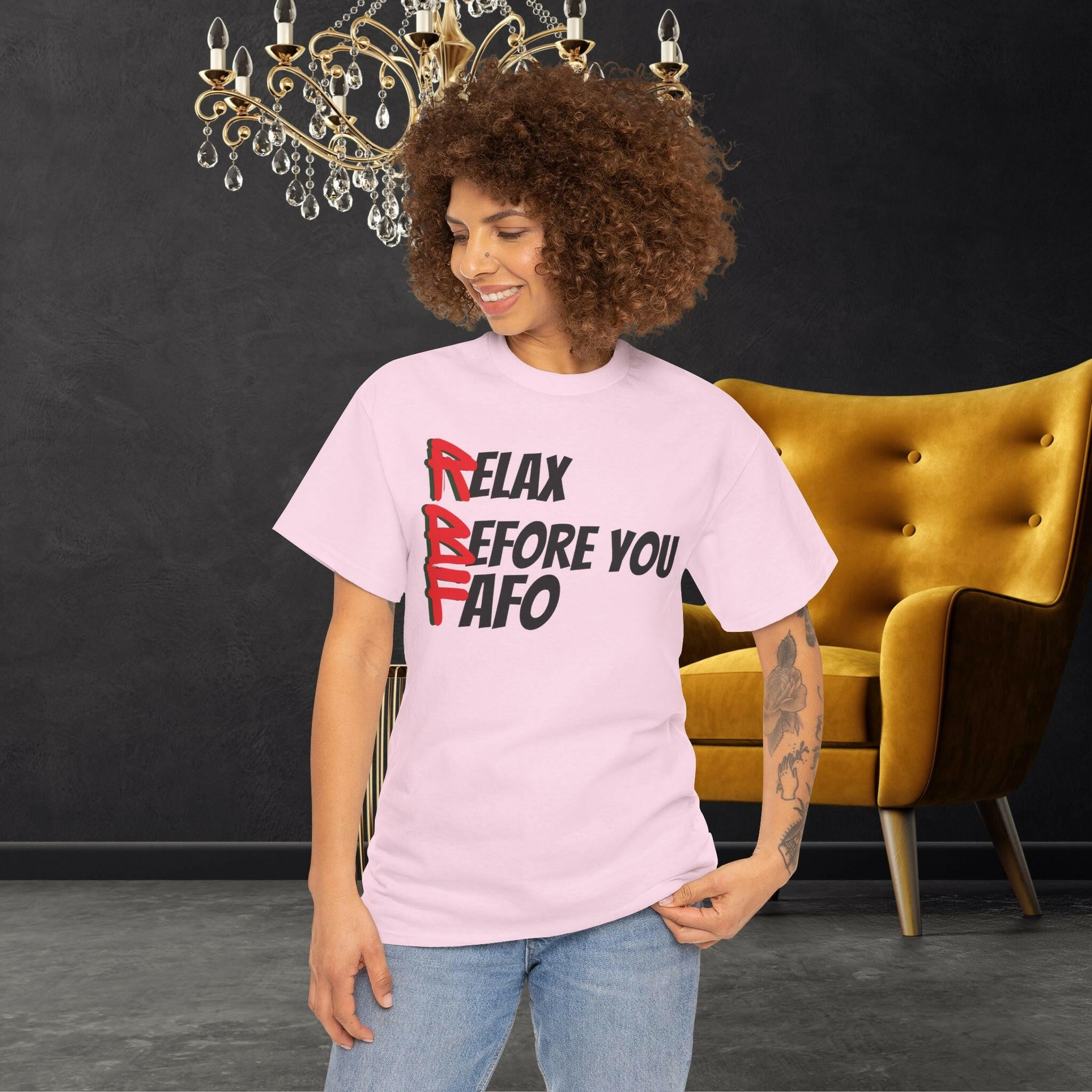 ‘RBF' Women's Tee - MKCM Modern Designs