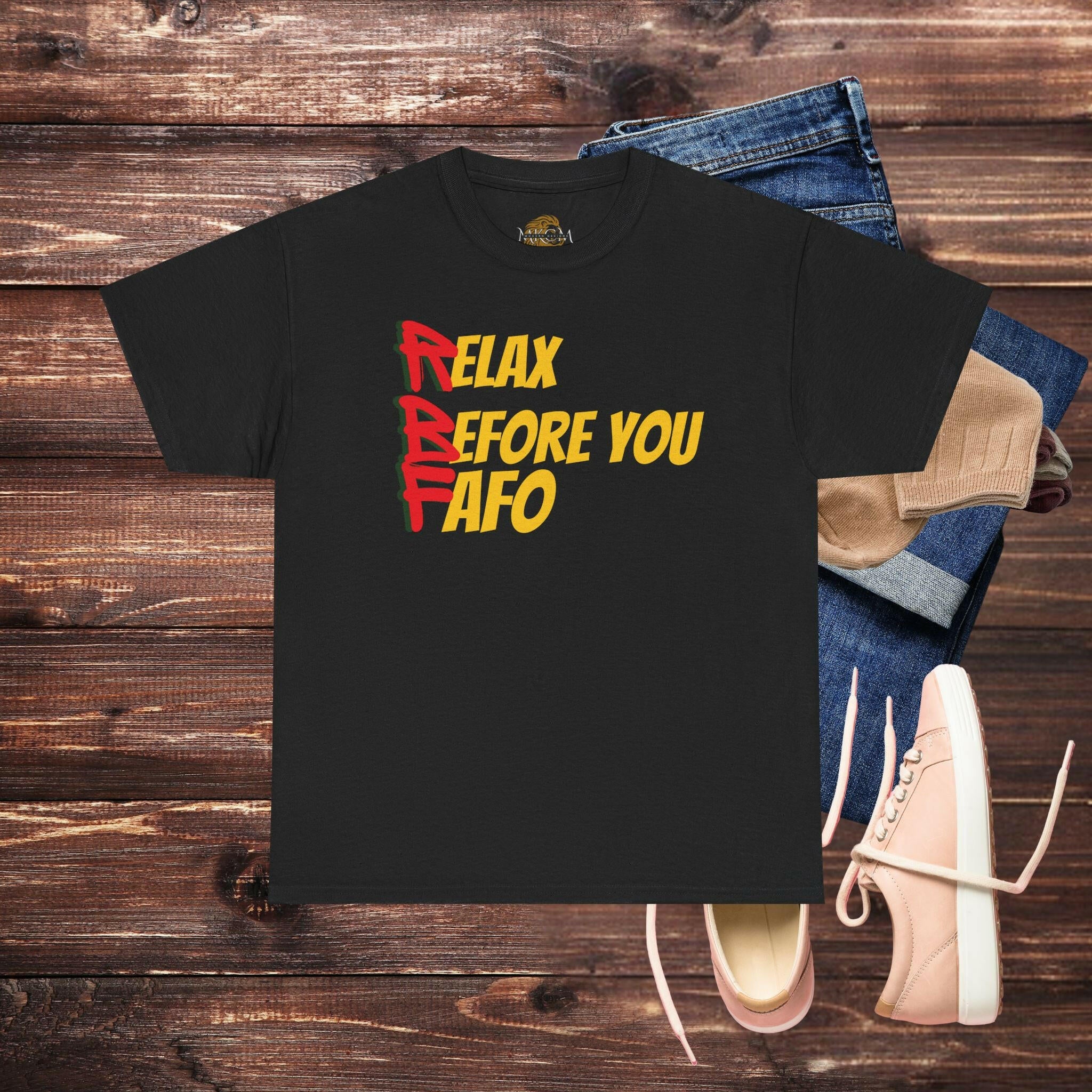 ‘RBF' Women's Tee - MKCM Modern Designs