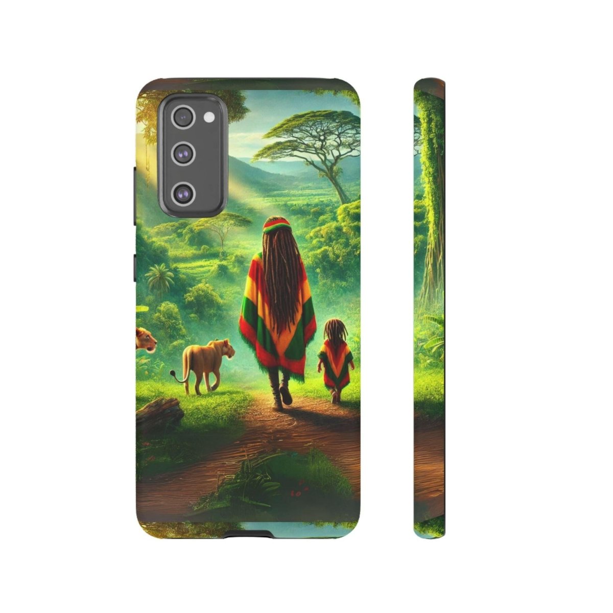 Reggae Jungle Tough Phone Case - MKCM Modern Designs