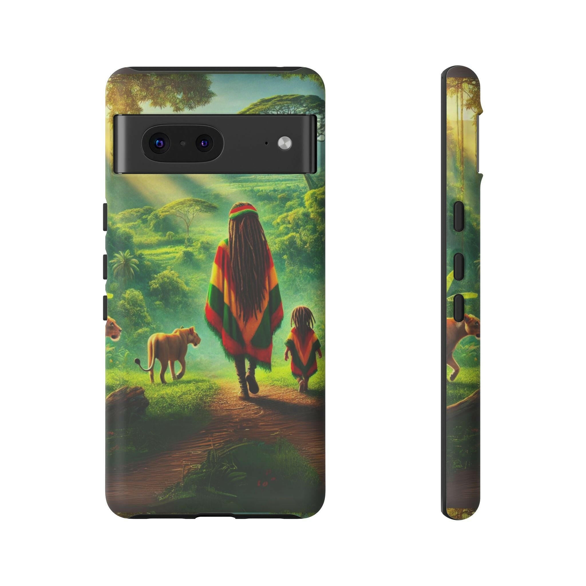 Reggae Jungle Tough Phone Case - MKCM Modern Designs