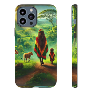 Reggae Jungle Tough Phone Case - MKCM Modern Designs