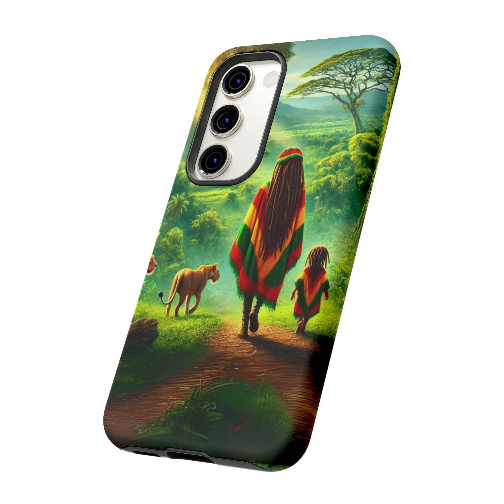 Reggae Jungle Tough Phone Case - MKCM Modern Designs