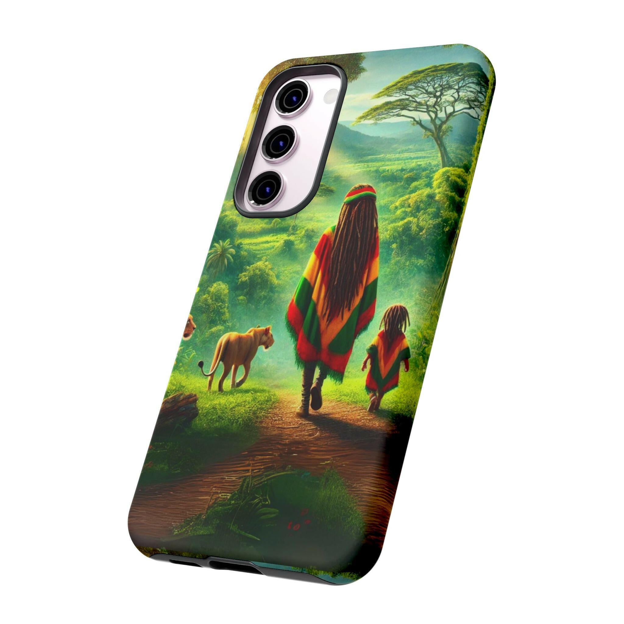 Reggae Jungle Tough Phone Case - MKCM Modern Designs