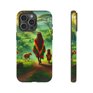 Reggae Jungle Tough Phone Case - MKCM Modern Designs