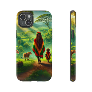 Reggae Jungle Tough Phone Case - MKCM Modern Designs