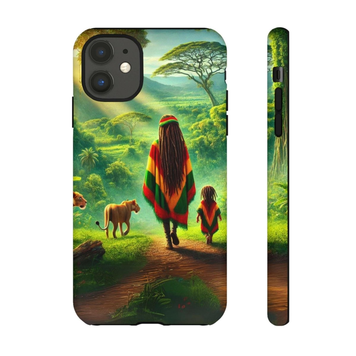 Reggae Jungle Tough Phone Case - MKCM Modern Designs