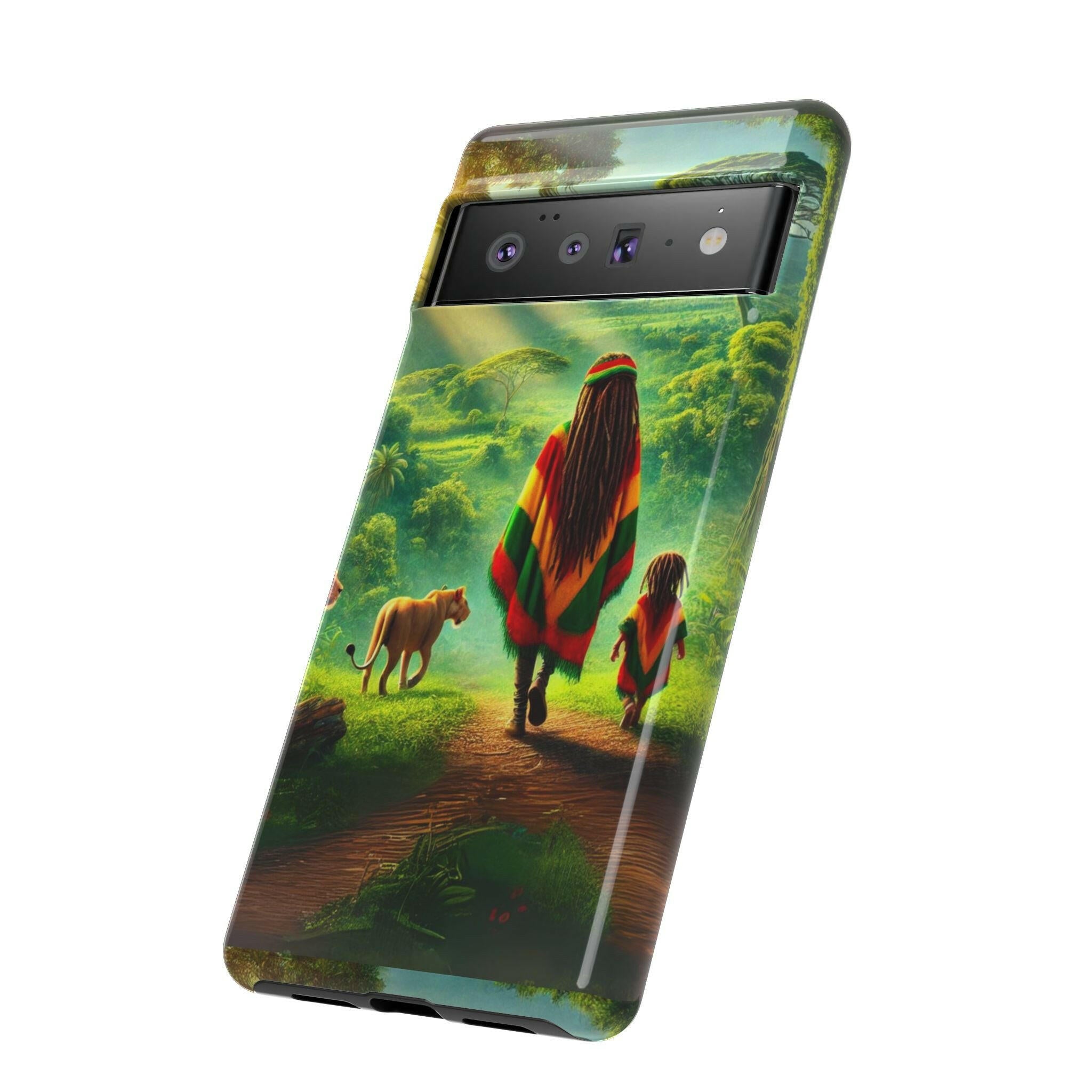 Reggae Jungle Tough Phone Case - MKCM Modern Designs