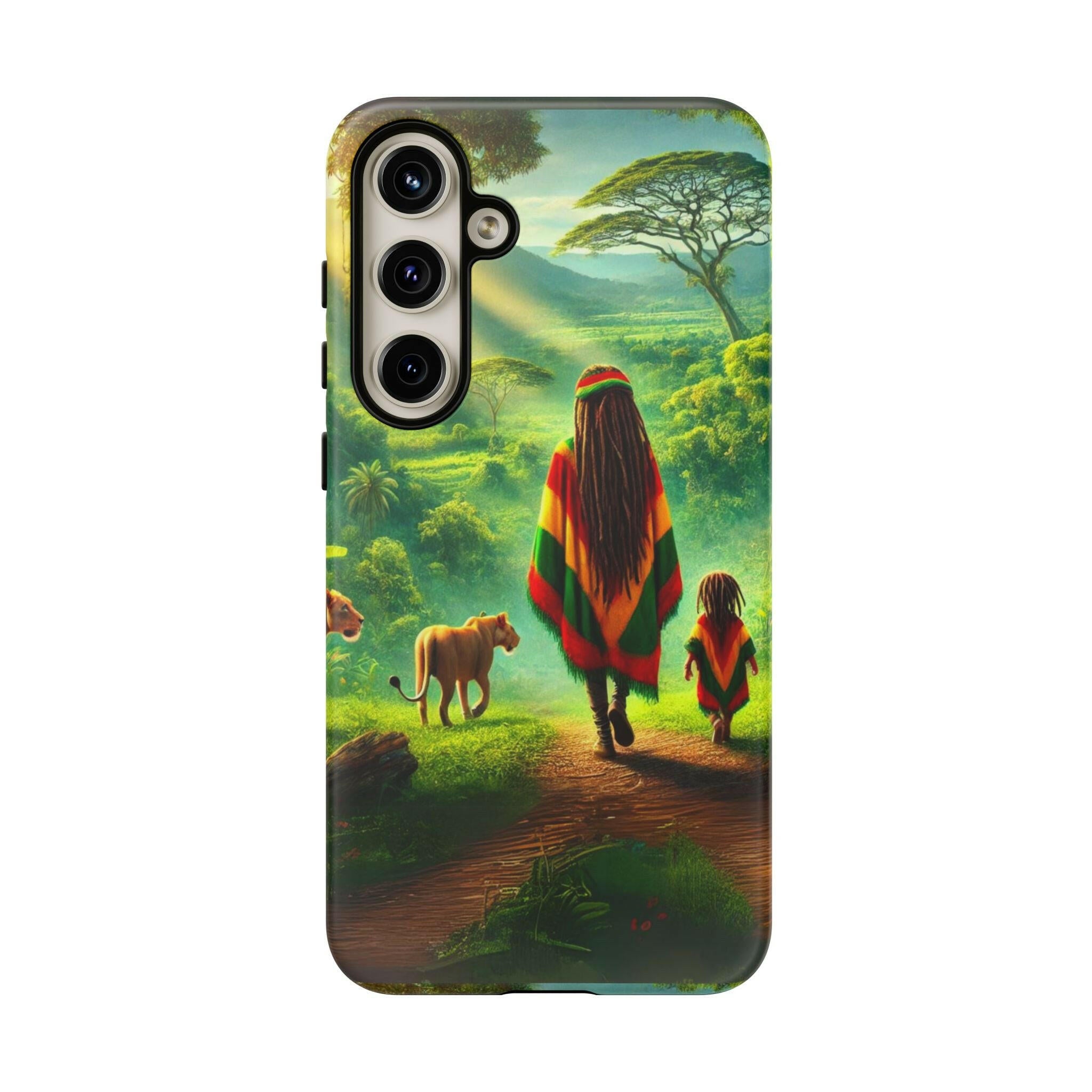 Reggae Jungle Tough Phone Case - MKCM Modern Designs