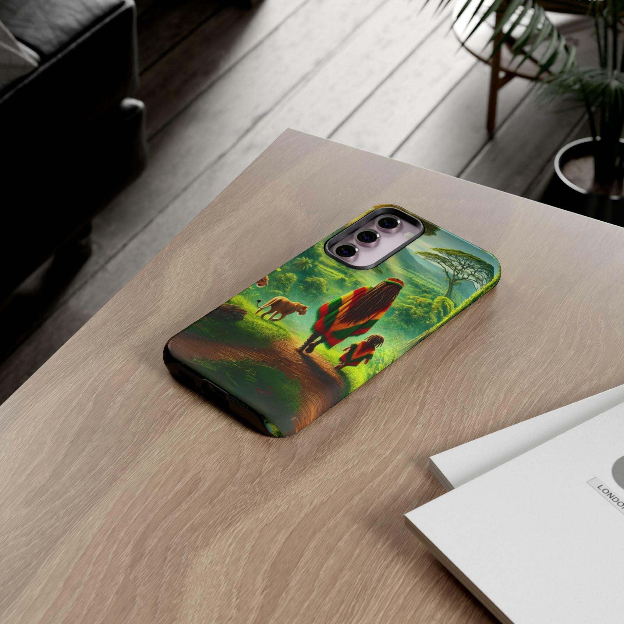 Reggae Jungle Tough Phone Case - MKCM Modern Designs