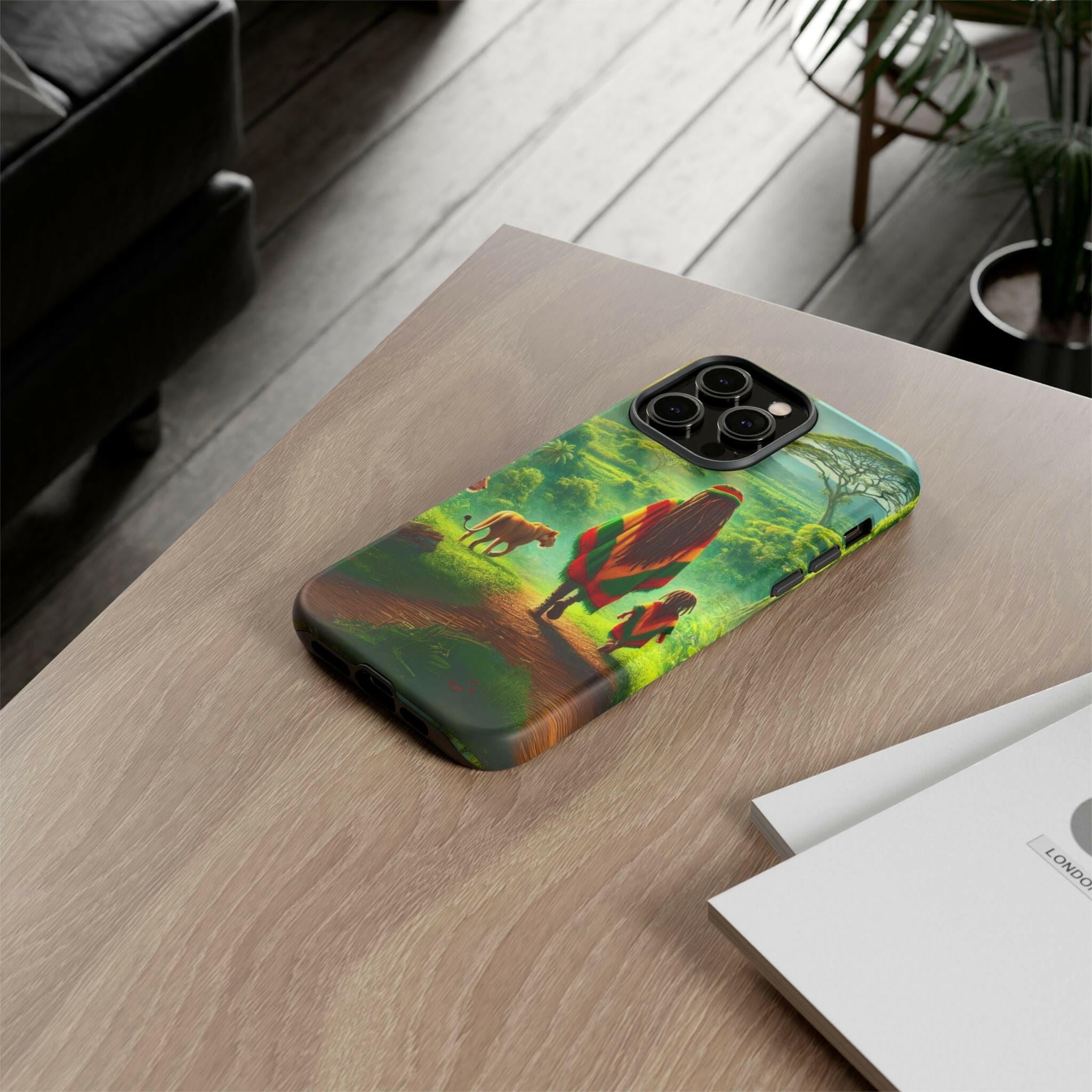 Reggae Jungle Tough Phone Case - MKCM Modern Designs