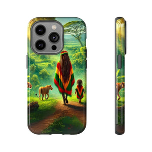 Reggae Jungle Tough Phone Case - MKCM Modern Designs