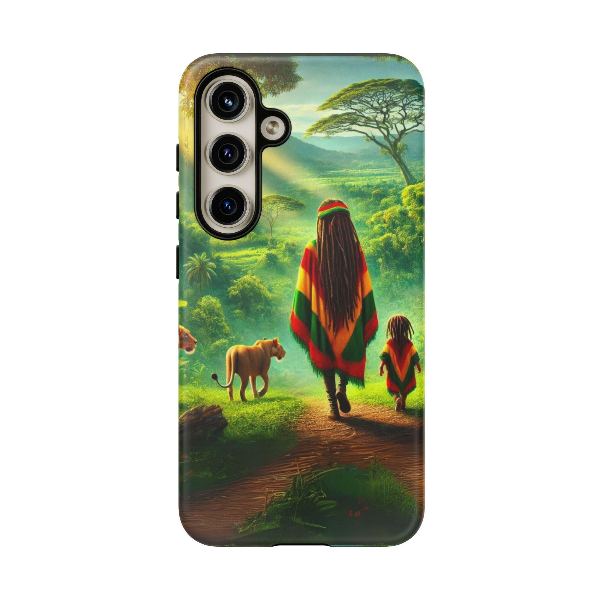 Reggae Jungle Tough Phone Case - MKCM Modern Designs