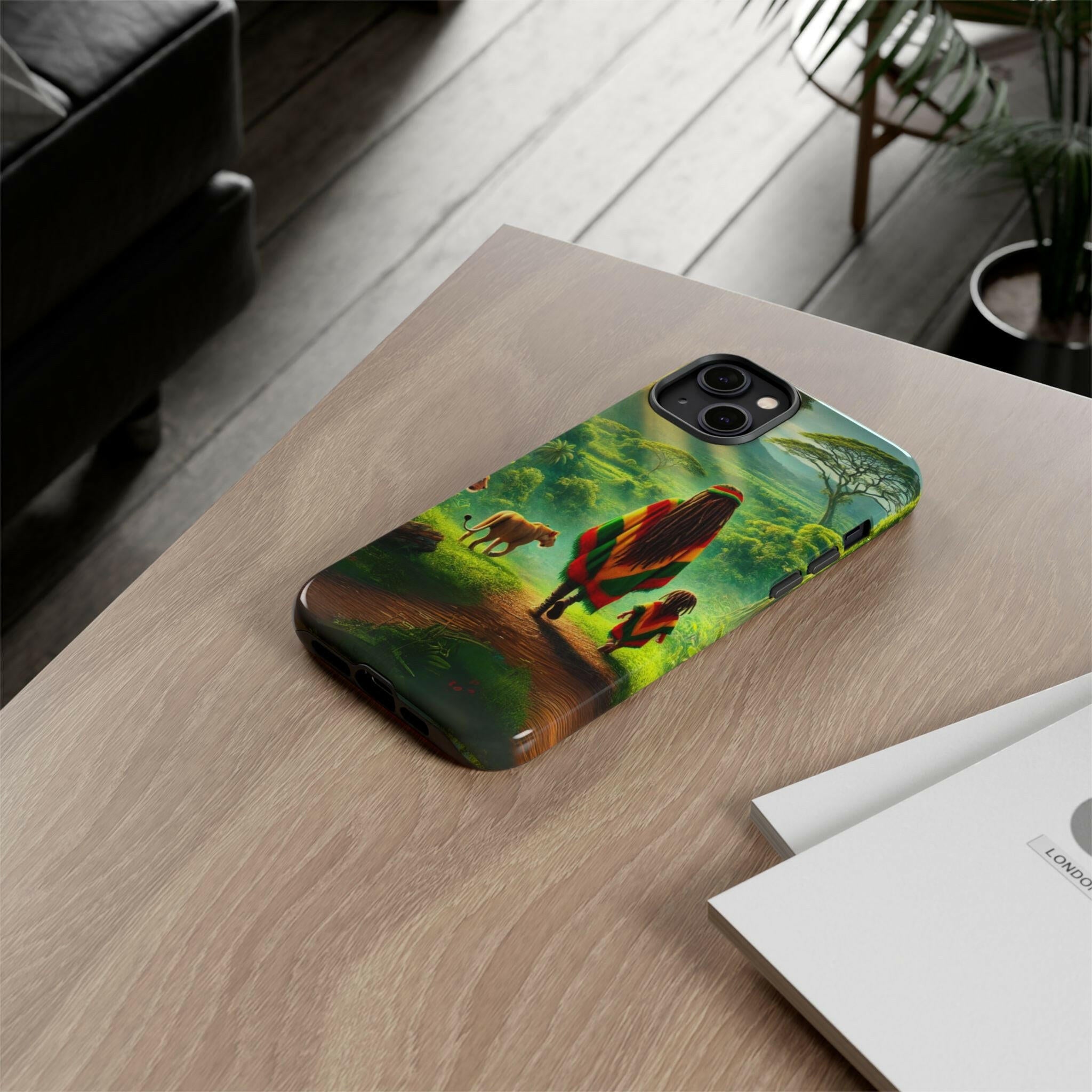 Reggae Jungle Tough Phone Case - MKCM Modern Designs