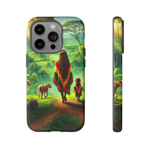 Reggae Jungle Tough Phone Case - MKCM Modern Designs