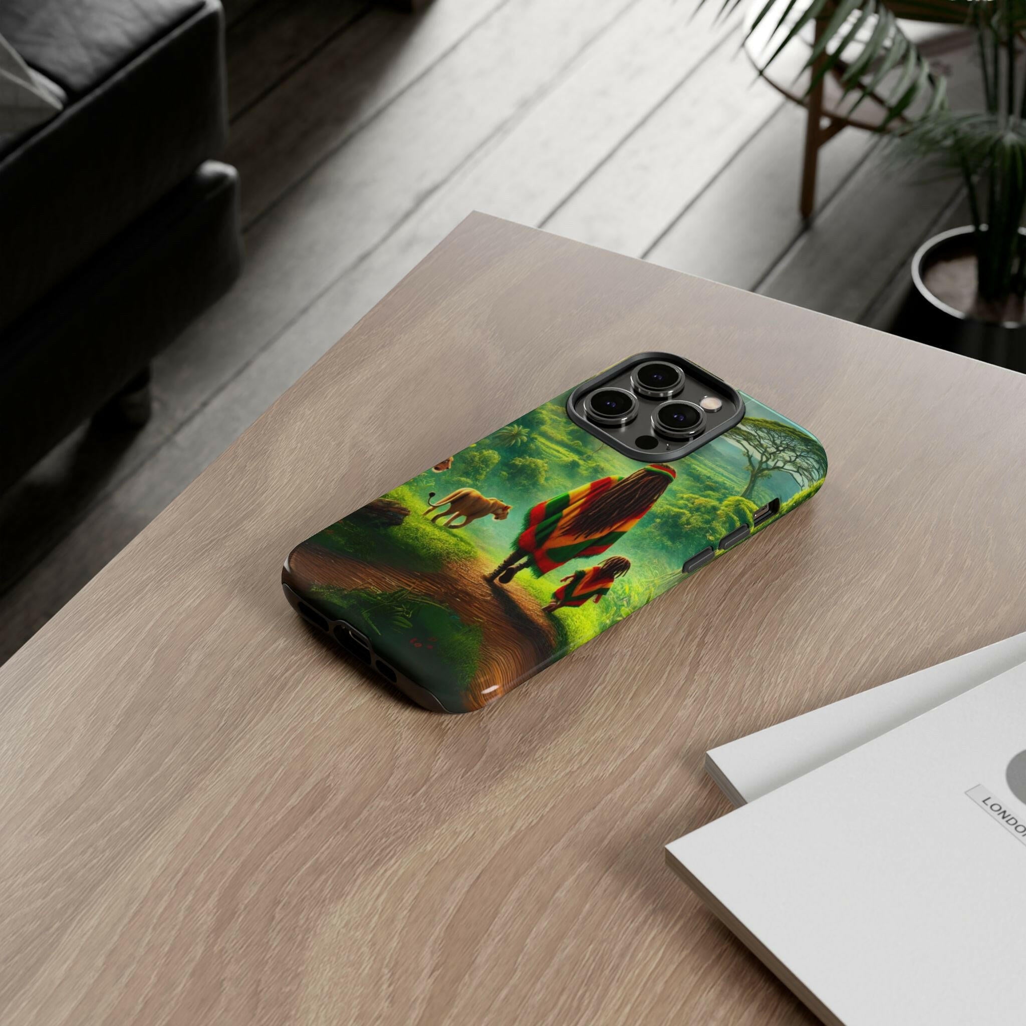 Reggae Jungle Tough Phone Case - MKCM Modern Designs