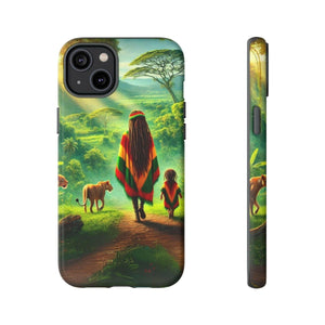 Reggae Jungle Tough Phone Case - MKCM Modern Designs