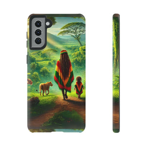 Reggae Jungle Tough Phone Case - MKCM Modern Designs