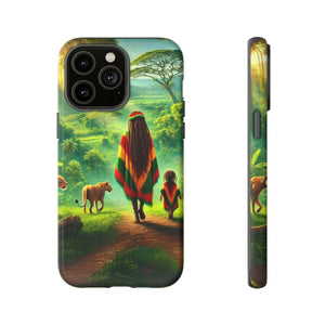 Reggae Jungle Tough Phone Case - MKCM Modern Designs