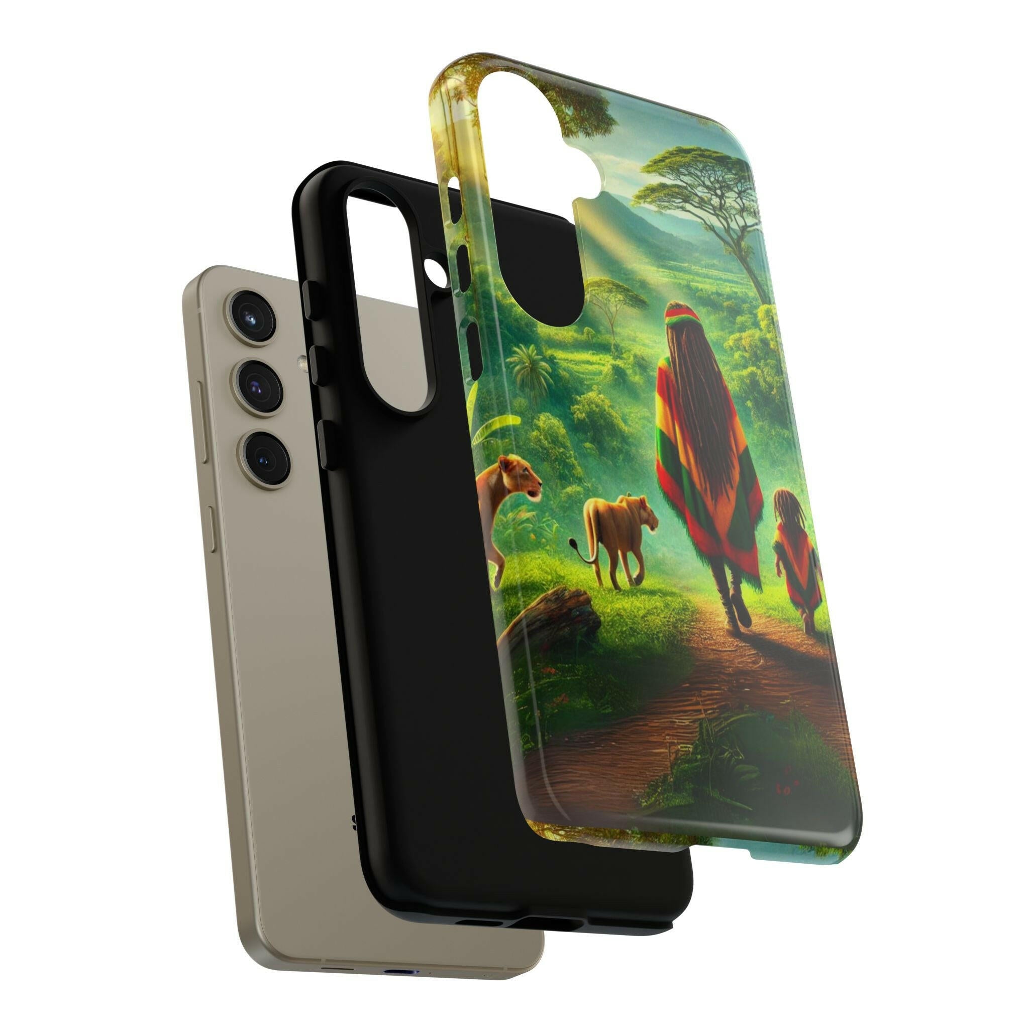 Reggae Jungle Tough Phone Case - MKCM Modern Designs