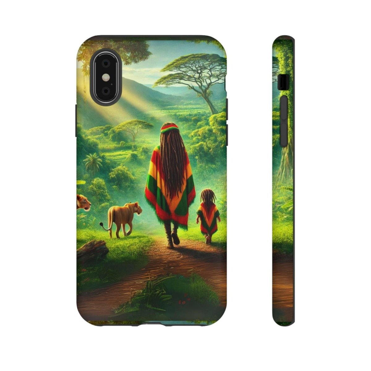 Reggae Jungle Tough Phone Case - MKCM Modern Designs