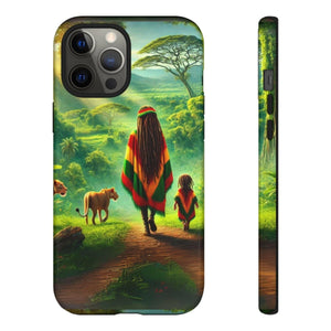 Reggae Jungle Tough Phone Case - MKCM Modern Designs