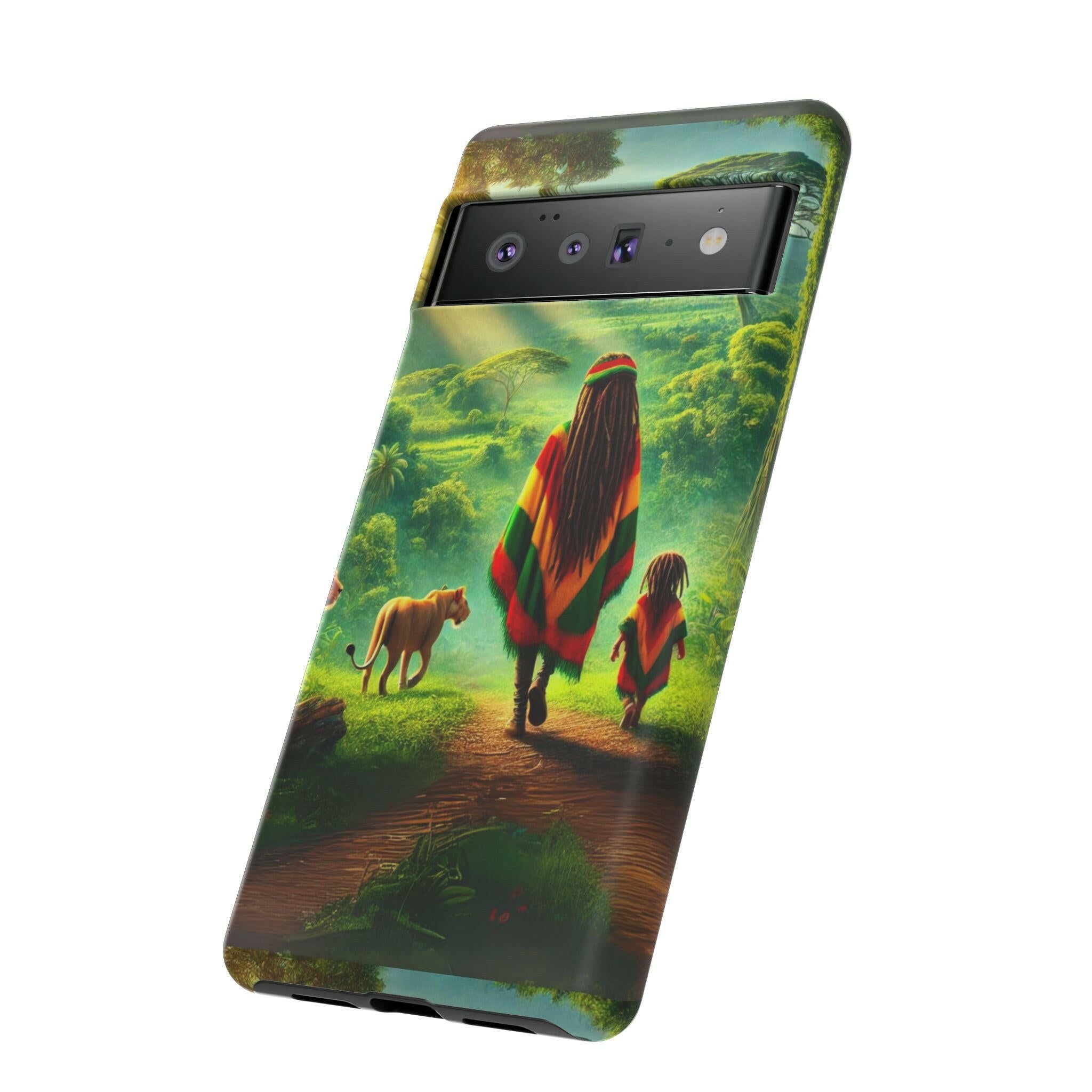 Reggae Jungle Tough Phone Case - MKCM Modern Designs