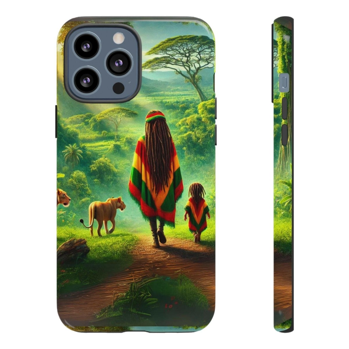 Reggae Jungle Tough Phone Case - MKCM Modern Designs