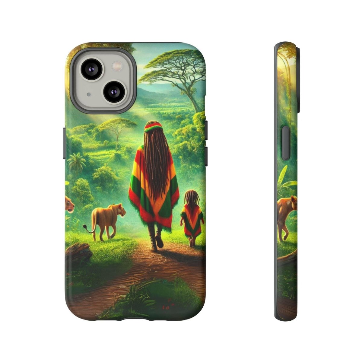 Reggae Jungle Tough Phone Case - MKCM Modern Designs