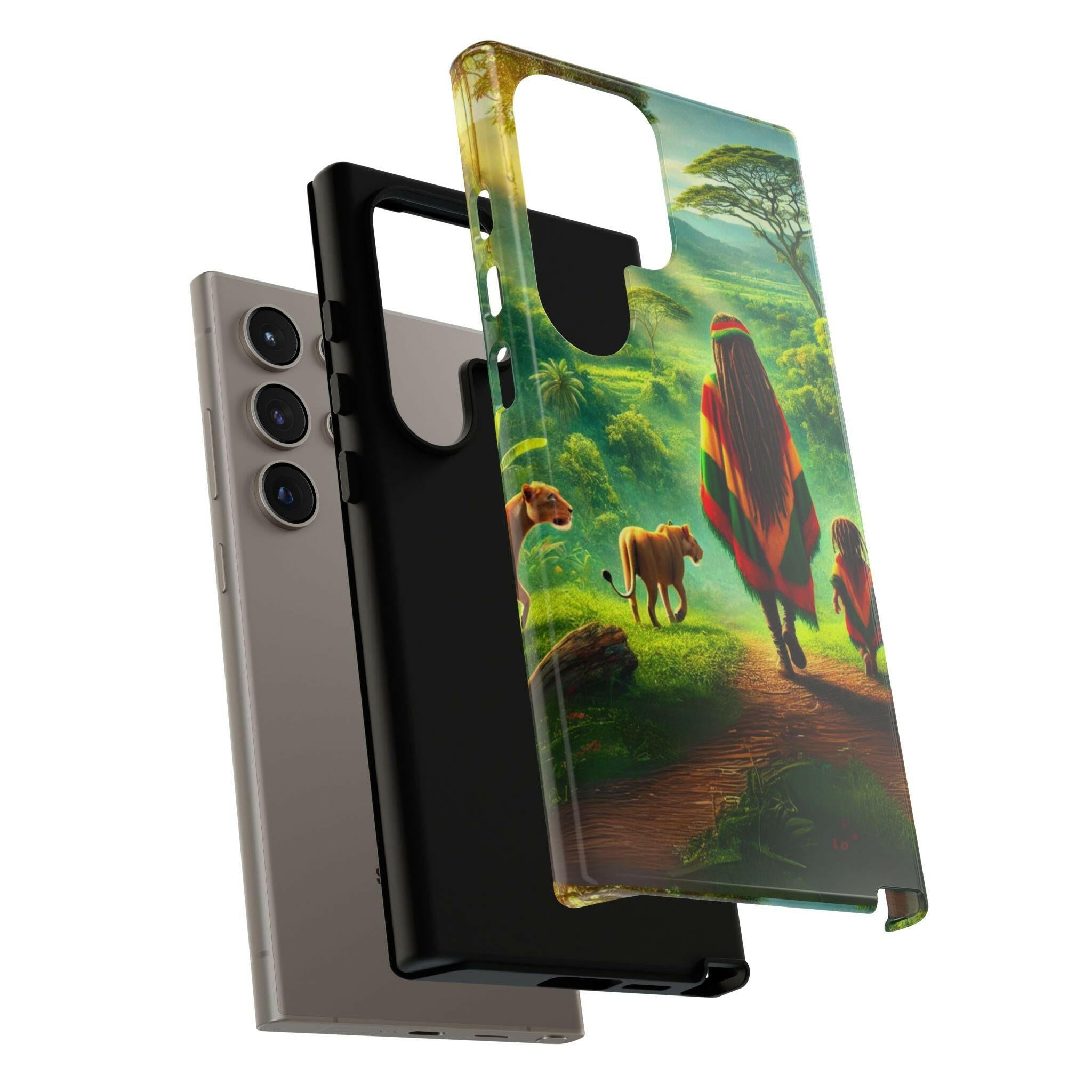 Reggae Jungle Tough Phone Case - MKCM Modern Designs