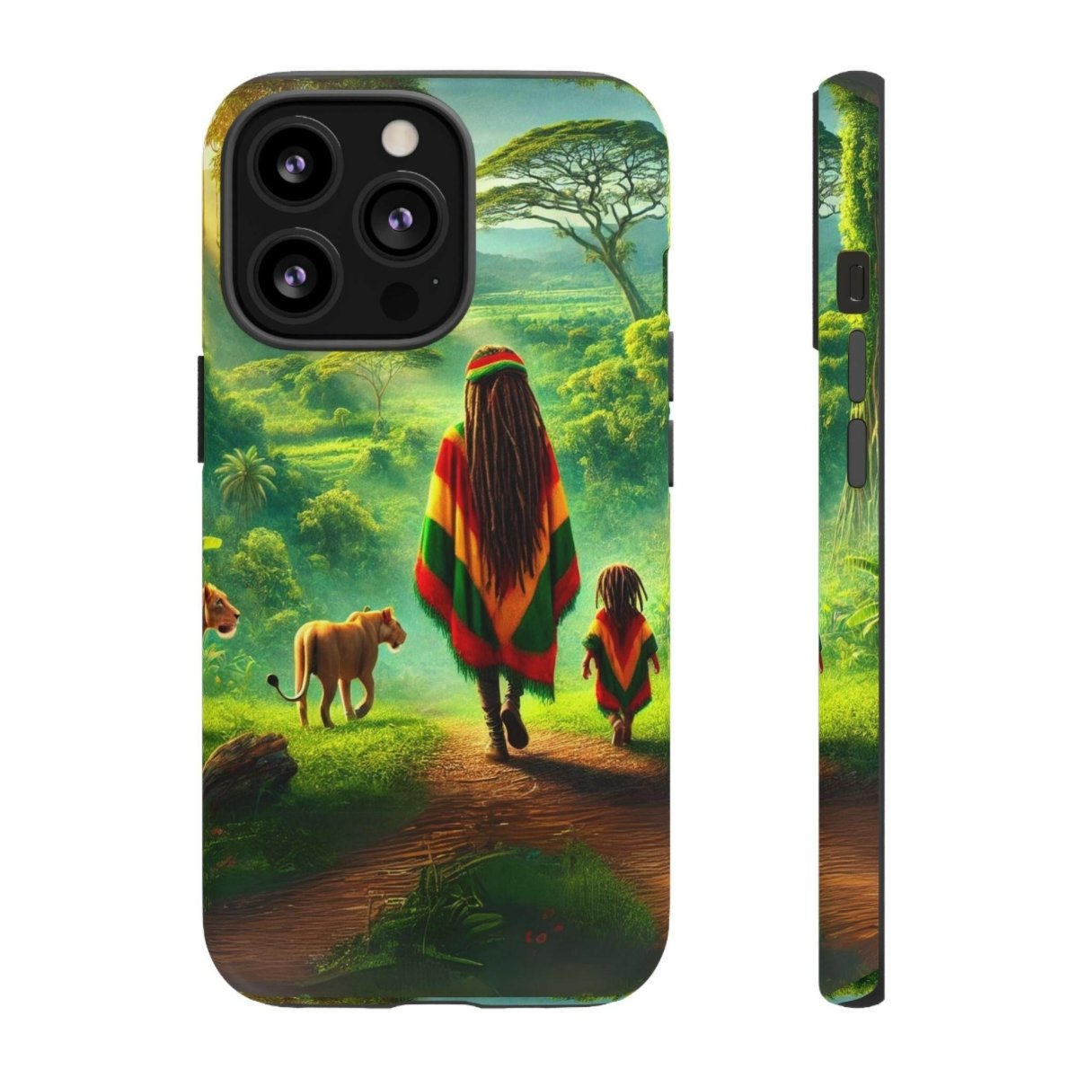 Reggae Jungle Tough Phone Case - MKCM Modern Designs