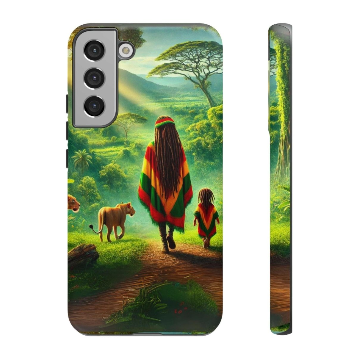 Reggae Jungle Tough Phone Case - MKCM Modern Designs