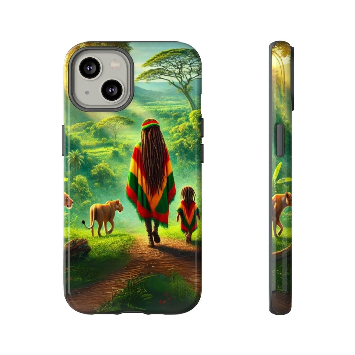 Reggae Jungle Tough Phone Case - MKCM Modern Designs