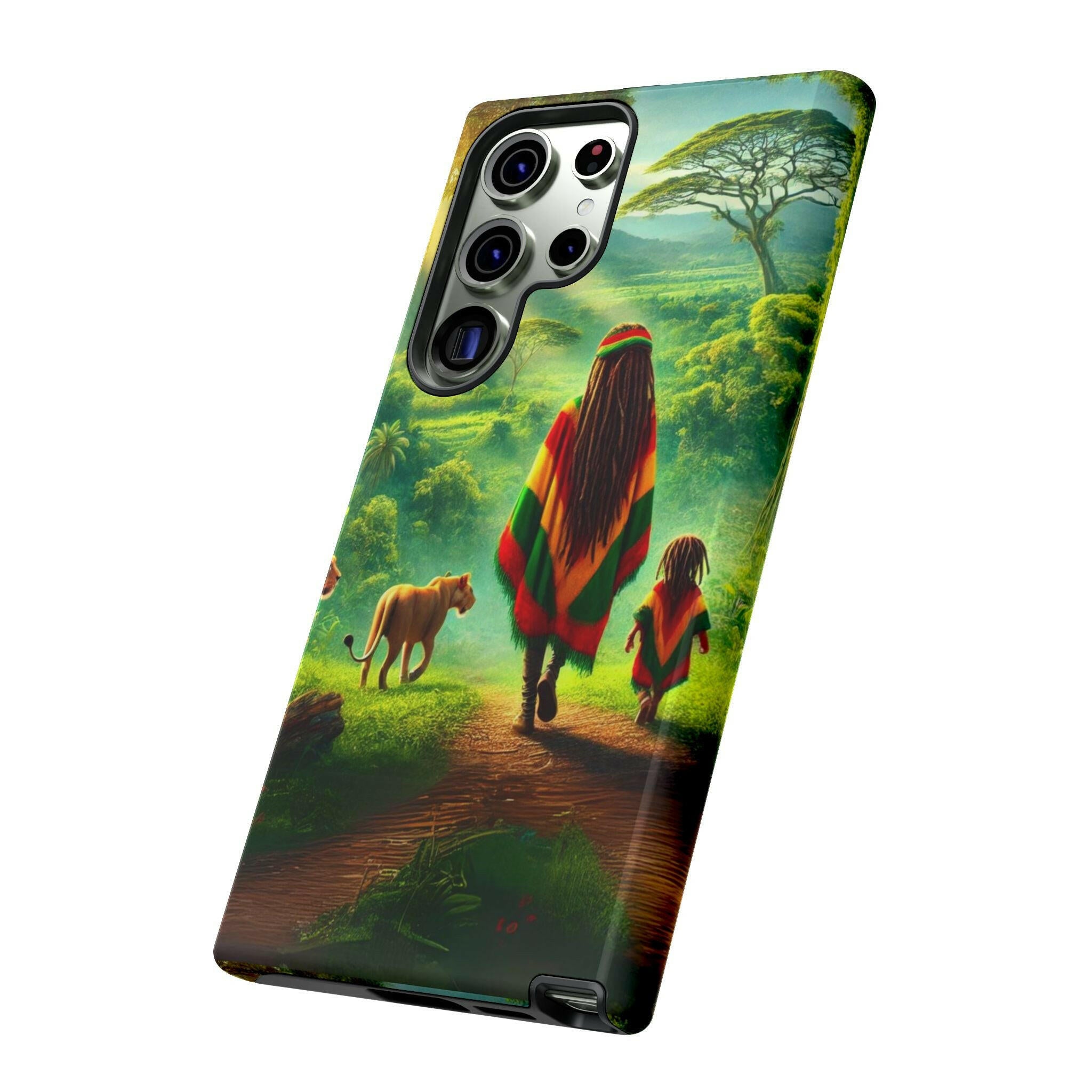 Reggae Jungle Tough Phone Case - MKCM Modern Designs