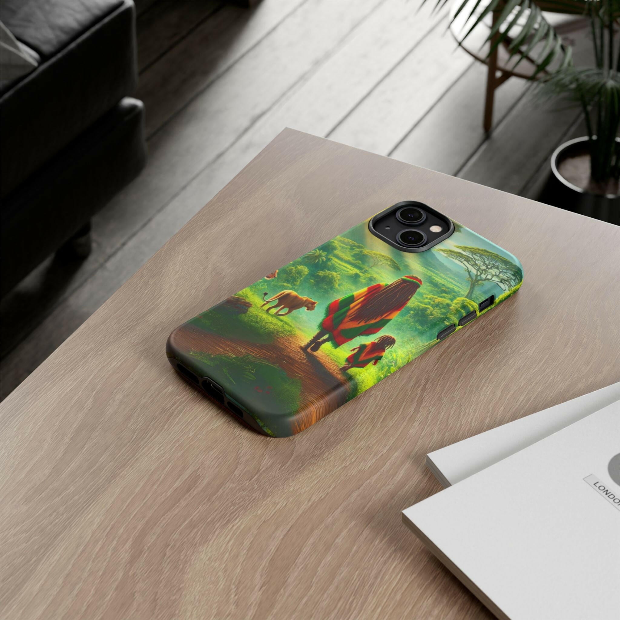 Reggae Jungle Tough Phone Case - MKCM Modern Designs